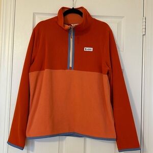 Cotopaxi orange women’s fleece size L